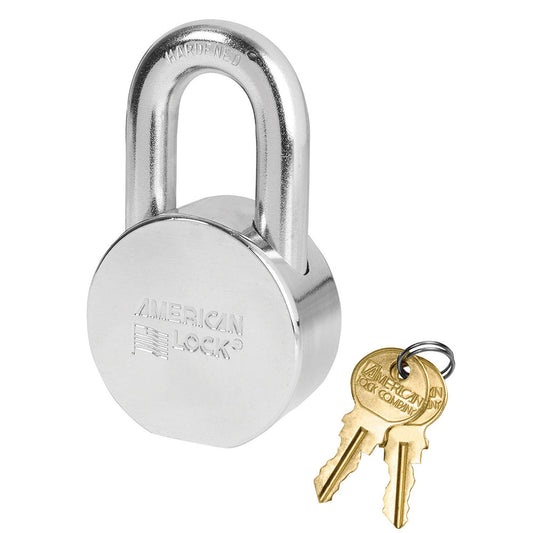 American Lock AH10 Solid Steel Rekeyable Blade Tumbler Padlock 2in (51mm) Wide-Keyed-American Lock-Keyed Different-AH10