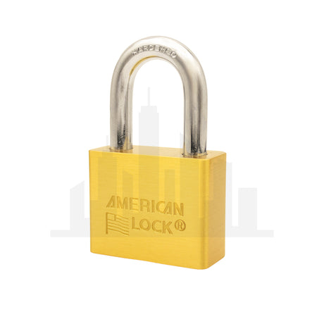 American Lock AL50 Solid Brass Blade Tumbler Padlock 1-3/4" Wide