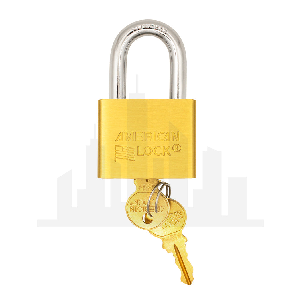American Lock AL50 Solid Brass Blade Tumbler Padlock 1-3/4" Wide