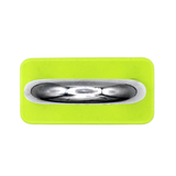 American Lock A1105PCKLM - Powder Coated Keylime Aluminum Safety LOTO Padlock, 1-1/2" Wide with 1" Tall Shackle