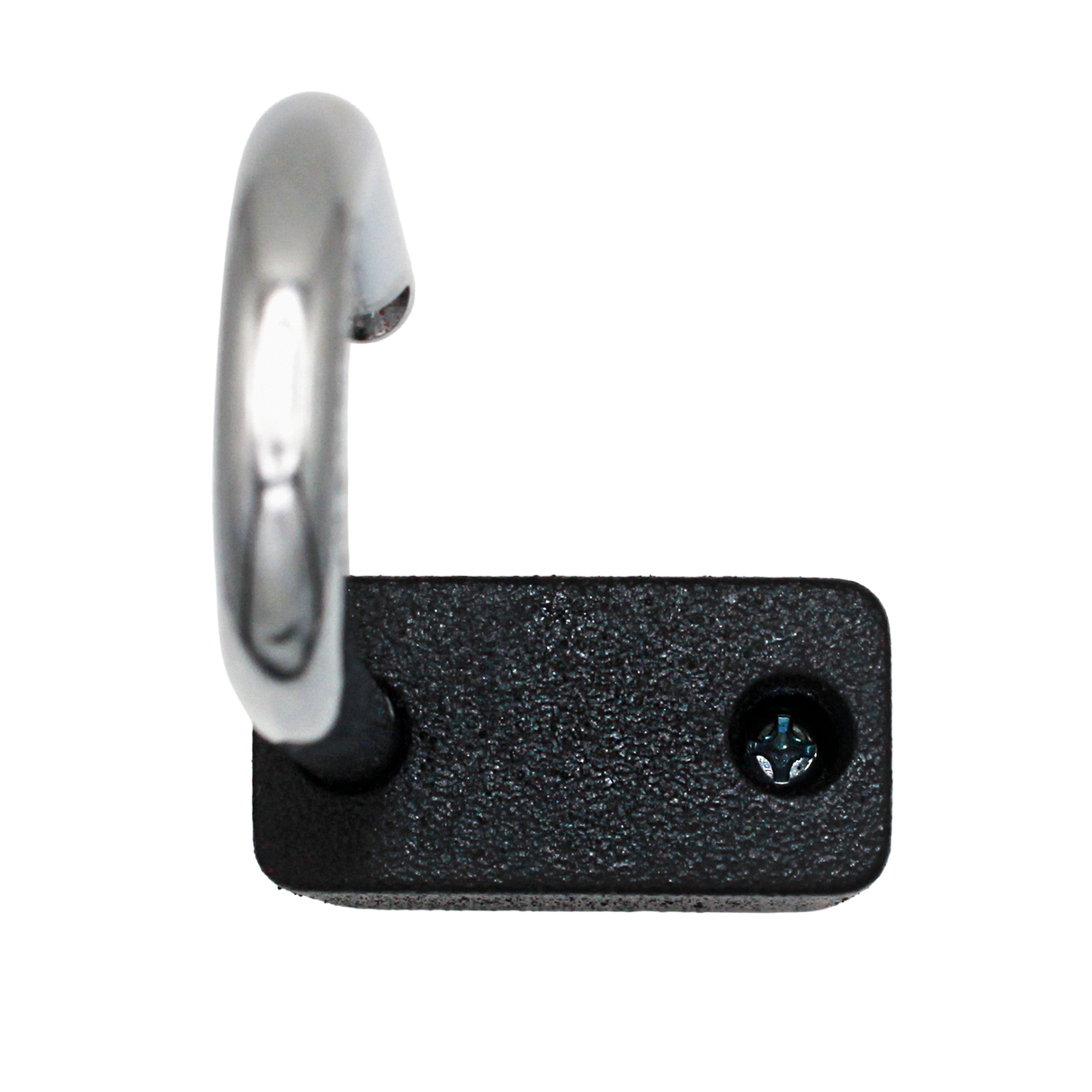 American Lock A1106PCBGRP - Powder Coated Black Grip Aluminum Safety LOTO Padlock, 1-1/2" Wide with 1-1/2" Tall Shackle