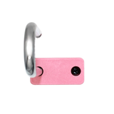 American Lock A1106PCBGM - Powder Coated Bubblegum Aluminum Safety LOTO Padlock, 1-1/2" Wide with 1-1/2" Tall Shackle