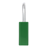 American Lock A1106PCGRN - Powder Coated Green Aluminum Safety LOTO Padlock, 1-1/2" Wide with 1-1/2" Tall Shackle