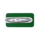 American Lock A1106PCGRN - Powder Coated Green Aluminum Safety LOTO Padlock, 1-1/2" Wide with 1-1/2" Tall Shackle