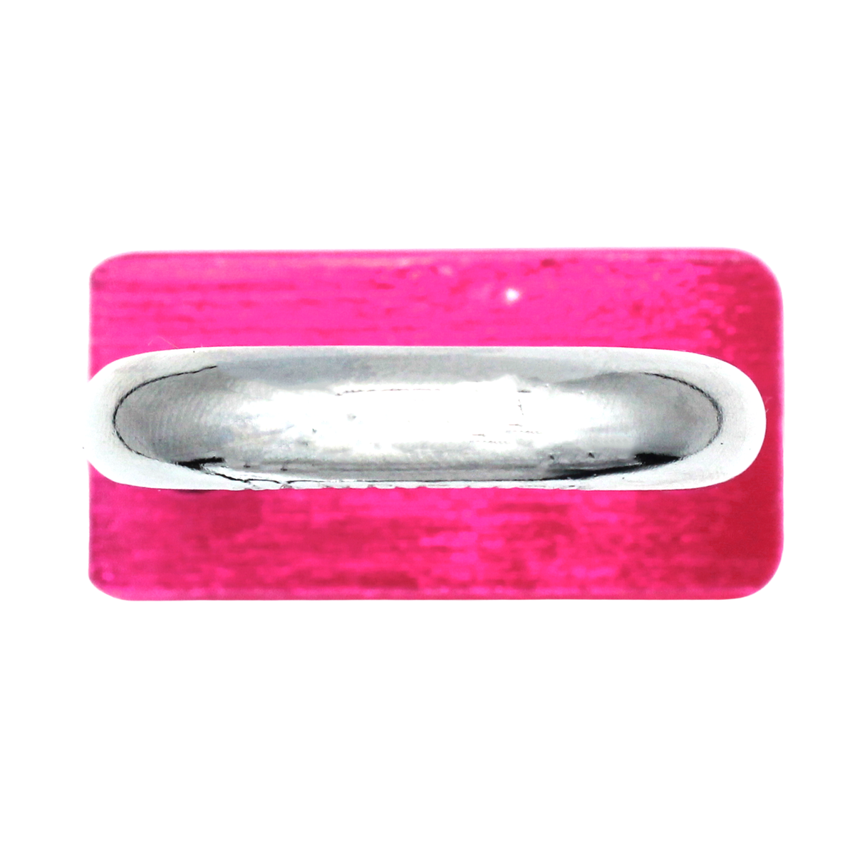 American Lock A1106PCNPNK - Powder Coated Neon Pink Aluminum Safety LOTO Padlock, 1-1/2" Wide with 1-1/2" Tall Shackle