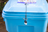 500400 City Lock™ General Security Cable Cart Lock Kit for Trash Can Lids