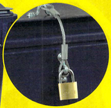 500400 City Lock™ General Security Cable Kart Lock