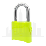 Master Lock 176 Powder Coated Keylime Resettable Combination Brass Padlock