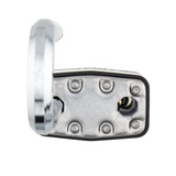 Master Lock M5 2" Wide Commercial Magnum Laminated Steel Padlock with Stainless Steel Body Cover, 1-1/2" Shackle