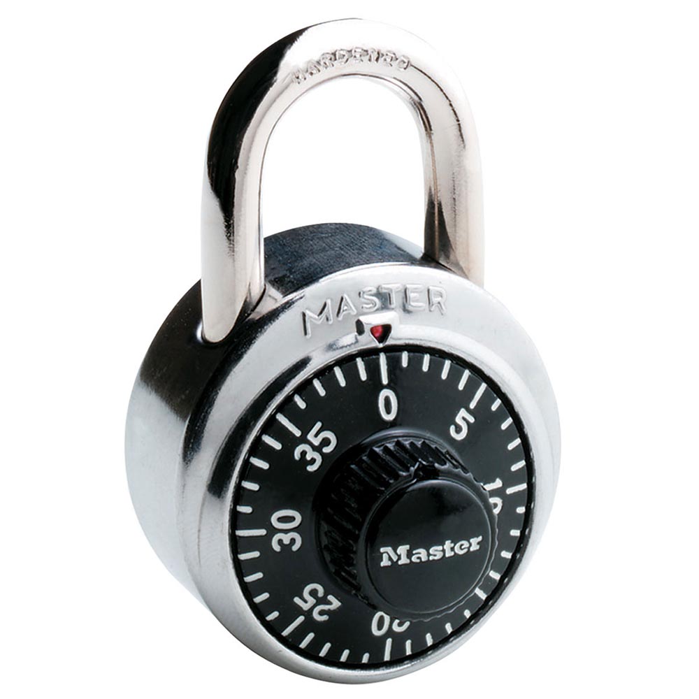 Master Lock 1502 General Security Combination Padlock 1-7/8in (48mm) Wide-1502-Master Lock-3/4in (19mm)-1502