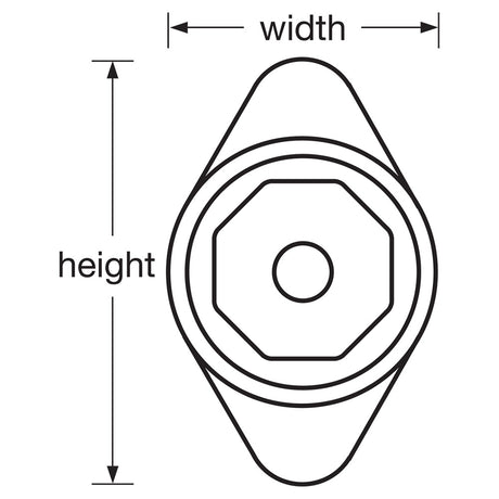Master Lock 1655 Built-In Combination Lock for Horizontal Latch Box Lockers - Hinged on Left