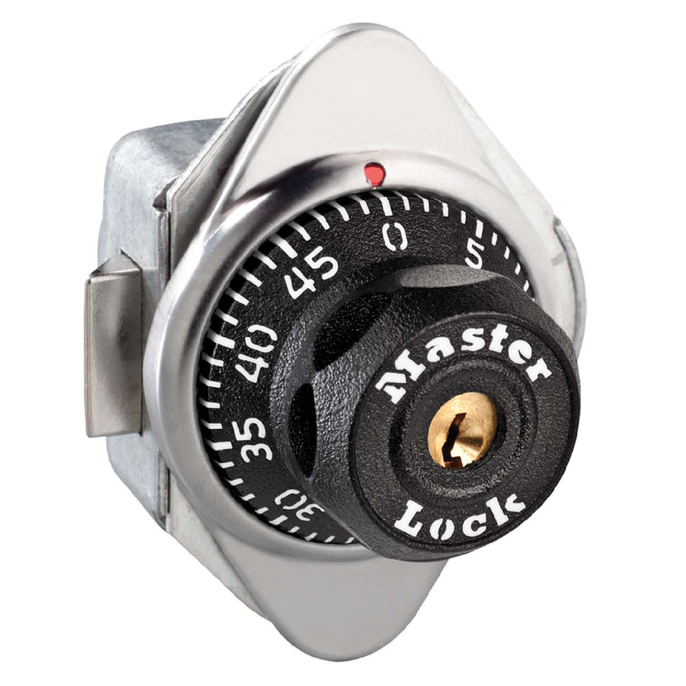 Master Lock 1654 Built-In Combination Lock for Horizontal Latch Box Lockers - Hinged on Right