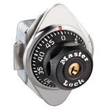 Master Lock 1654 Built-In Combination Lock for Horizontal Latch Box Lockers - Hinged on Right