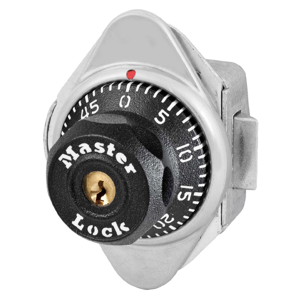 Master Lock 1655 Built-In Combination Lock for Horizontal Latch Box Lockers - Hinged on Left