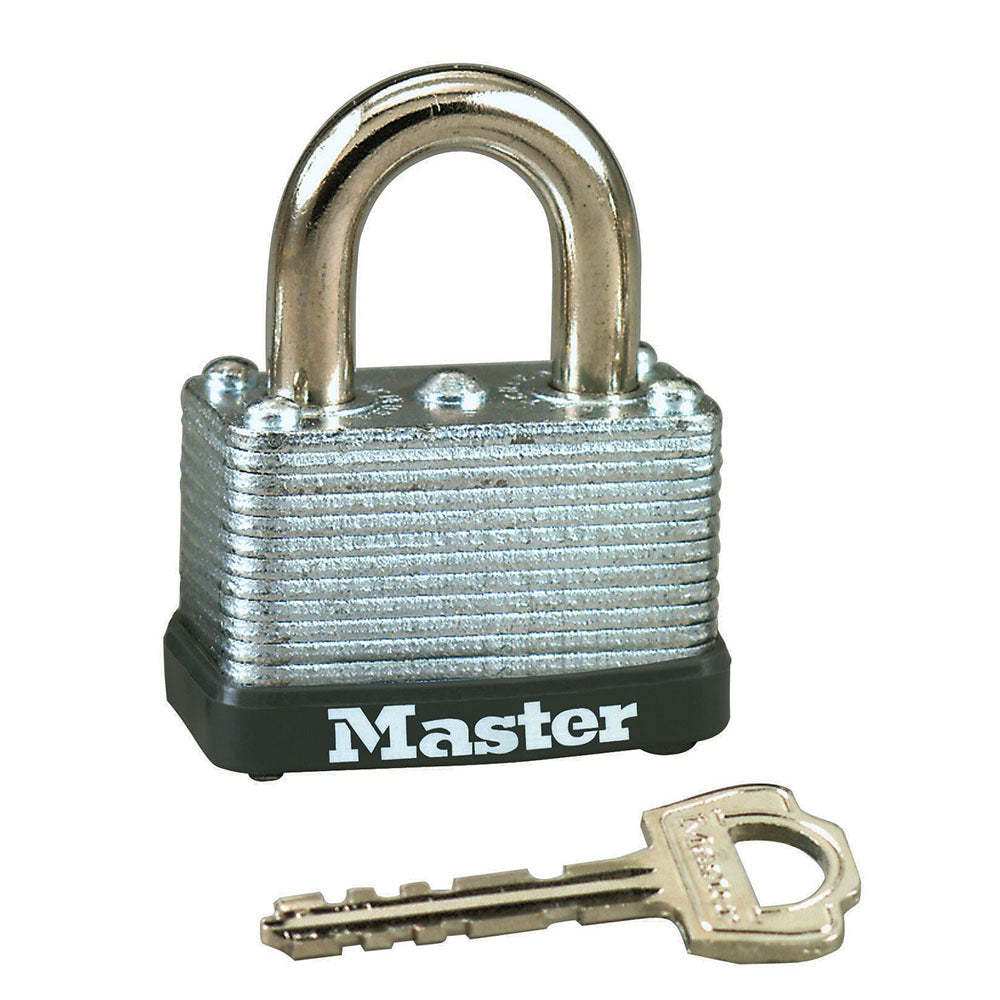Master Lock 22 Laminated Steel Warded Padlock 1-1/2" Wide