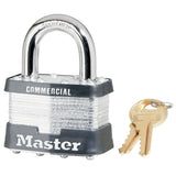 Master Lock 25 Laminated Steel Rekeyable Padlock 2" Wide