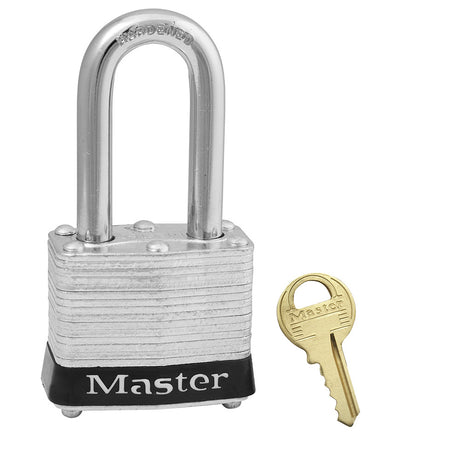 Master Lock 3 Laminated Steel Padlock 1-9/16" Wide