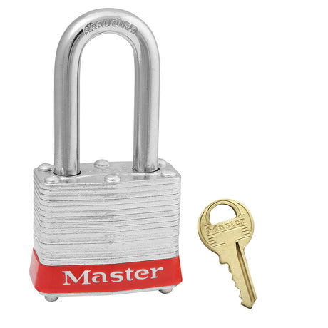 Master Lock 3 Laminated Steel Padlock 1-9/16" Wide