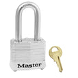 Master Lock 3 Laminated Steel Padlock 1-9/16" Wide