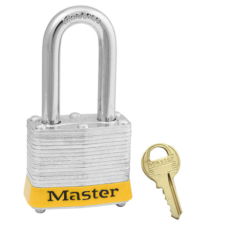 Master Lock 3 Laminated Steel Padlock 1-9/16" Wide