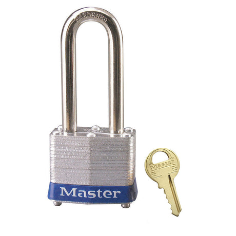 Master Lock 3 Laminated Steel Padlock 1-9/16" Wide