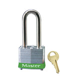 Master Lock 3 Laminated Steel Padlock 1-9/16" Wide