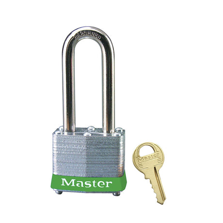 Master Lock 3 Laminated Steel Padlock 1-9/16" Wide