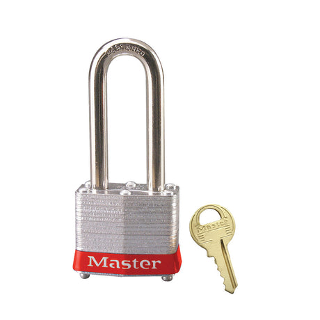Master Lock 3 Laminated Steel Padlock 1-9/16" Wide