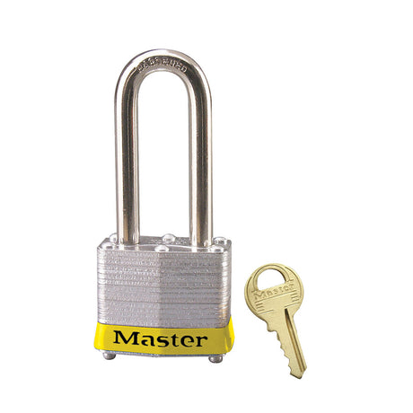 Master Lock 3 Laminated Steel Padlock 1-9/16" Wide