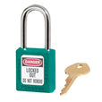 Master Lock 410 Zenex™ Thermoplastic Safety Padlock, 1-1/2" Wide with 3" Shackle