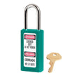 Master Lock 411 Zenex™ Thermoplastic Safety Padlock, 1-1/2" Wide with 3" Shackle