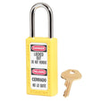 Master Lock 411 Zenex™ Thermoplastic Safety Padlock, 1-1/2" Wide with 3" Shackle
