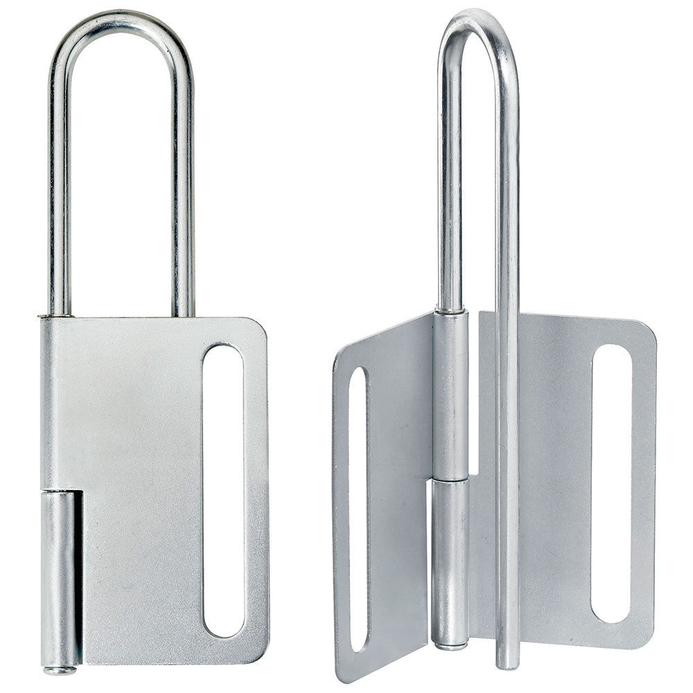 Master Lock 419 Steel Heavy Duty Lockout Hasp, Jaw Clearance 3" Wide