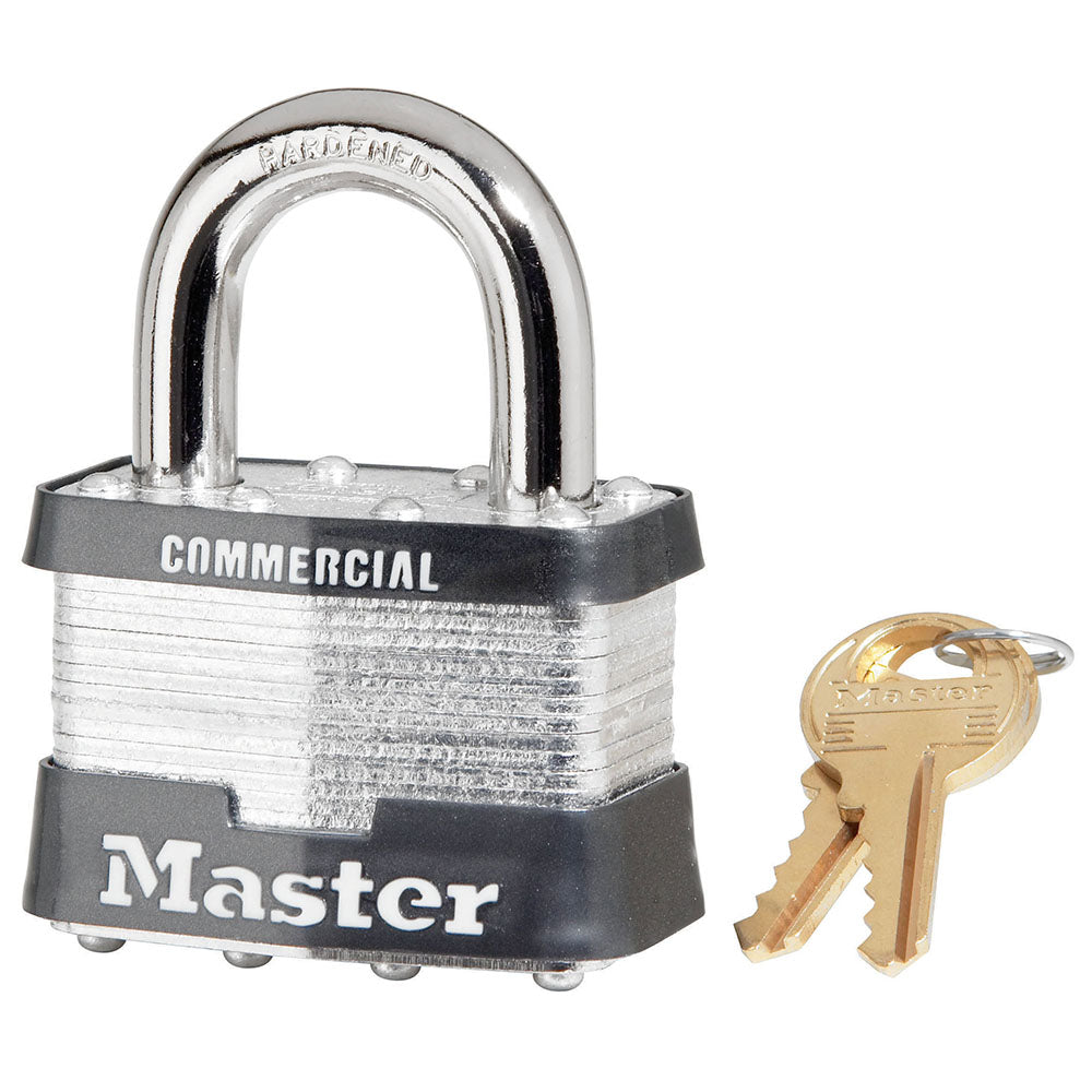 Master Lock 5 Laminated Steel Padlock 2" Wide