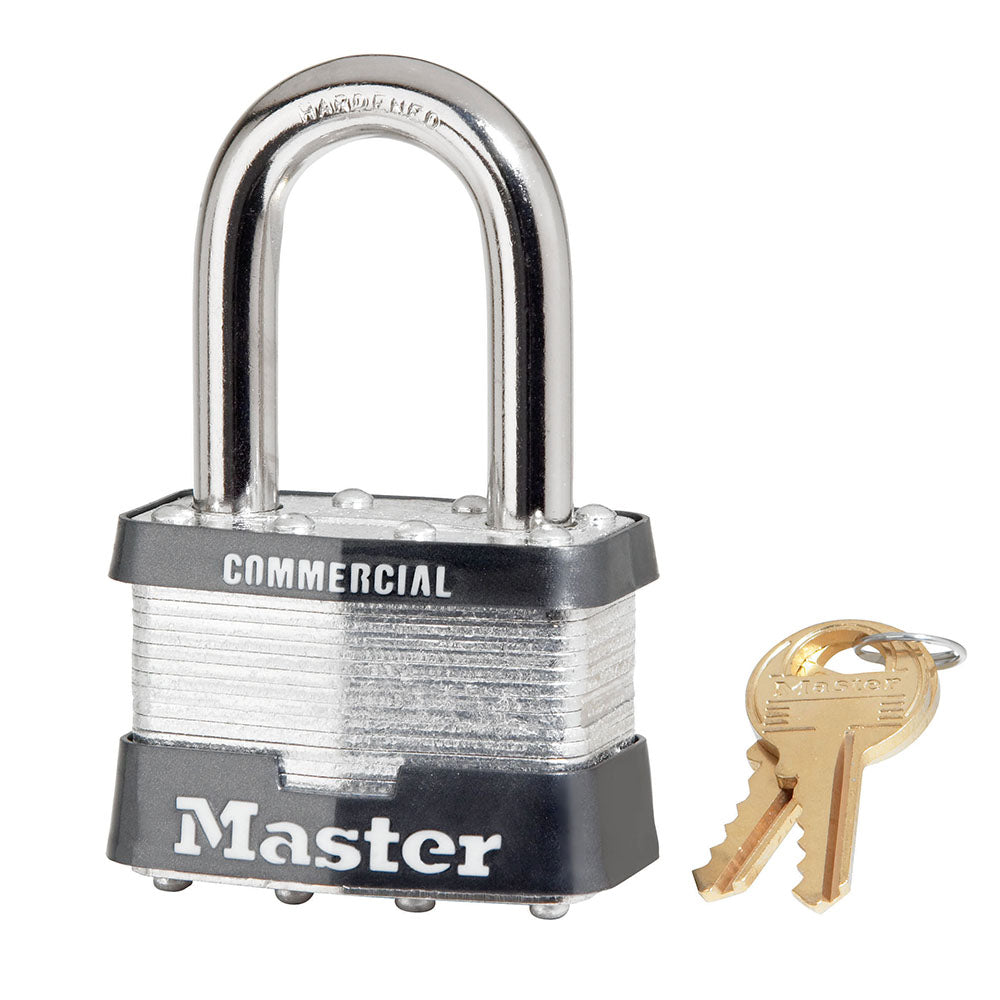 Master Lock 5 Laminated Steel Padlock 2" Wide