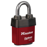 Master Lock 6121 ProSeries® Weather Tough® Laminated Steel Rekeyable Padlock 2-1/8" Wide