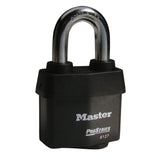 Master Lock 6127 ProSeries® Weather Tough® Laminated Steel Rekeyable Padlock 2-5/8" Wide