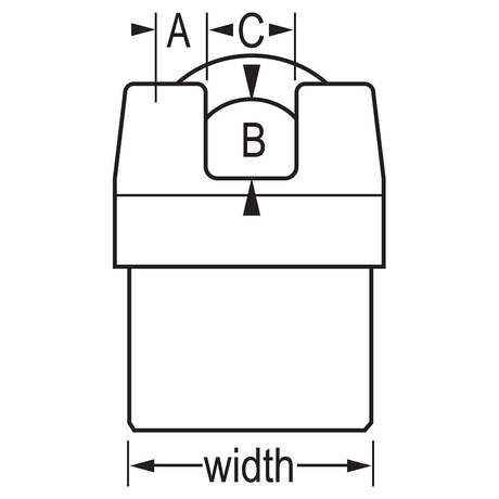 Master Lock 6321 ProSeries® Shrouded Laminated Steel Rekeyable Padlock 2-1/8" Wide