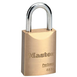 Master Lock 6830 ProSeries® Solid Brass Rekeyable Padlock 1-9/16" Wide