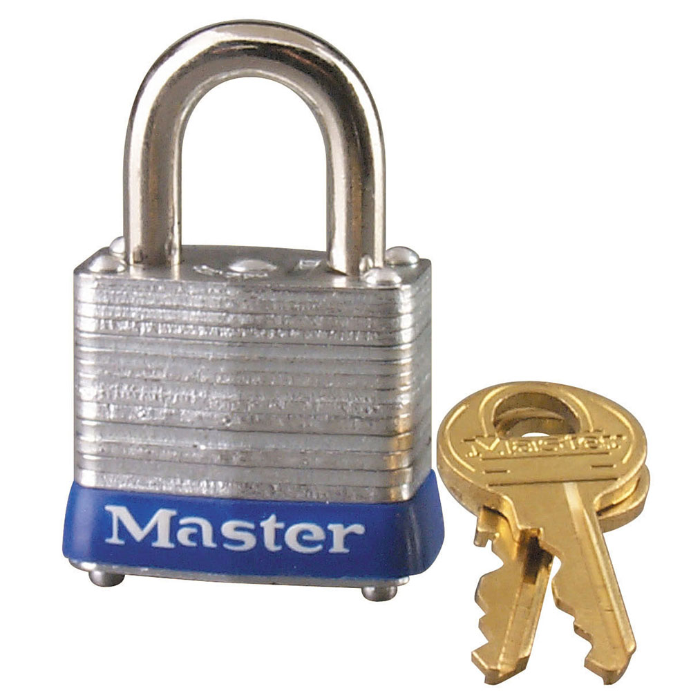 Master Lock 7 Laminated Steel Padlock 1-1/8" Wide