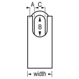 Master Lock 7045 ProSeries® Shrouded Solid Steel Rekeyable Padlock 1-3/4" Wide
