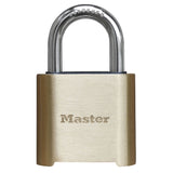 Master Lock 975 Resettable Combination Brass Padlock 2" Wide