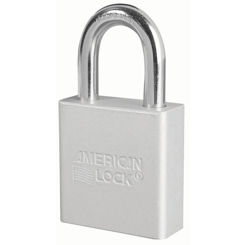 American Lock A1205 Solid Aluminum Rekeyable Padlock 1-3/4" Wide