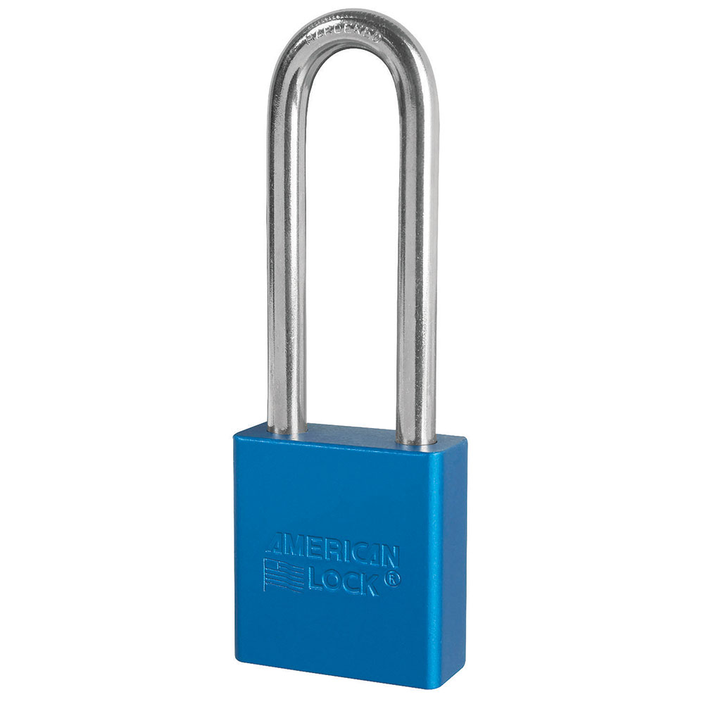 American Lock A1207 1-3/4" Solid Aluminum Rekeyable Padlock with 3" Shackle