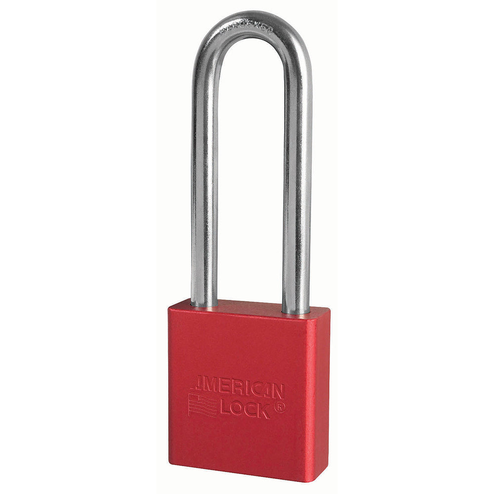 American Lock A1207 1-3/4" Solid Aluminum Rekeyable Padlock with 3" Shackle
