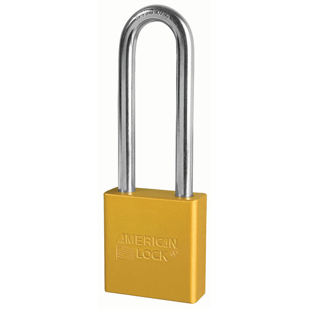 American Lock A1207 1-3/4" Solid Aluminum Rekeyable Padlock with 3" Shackle