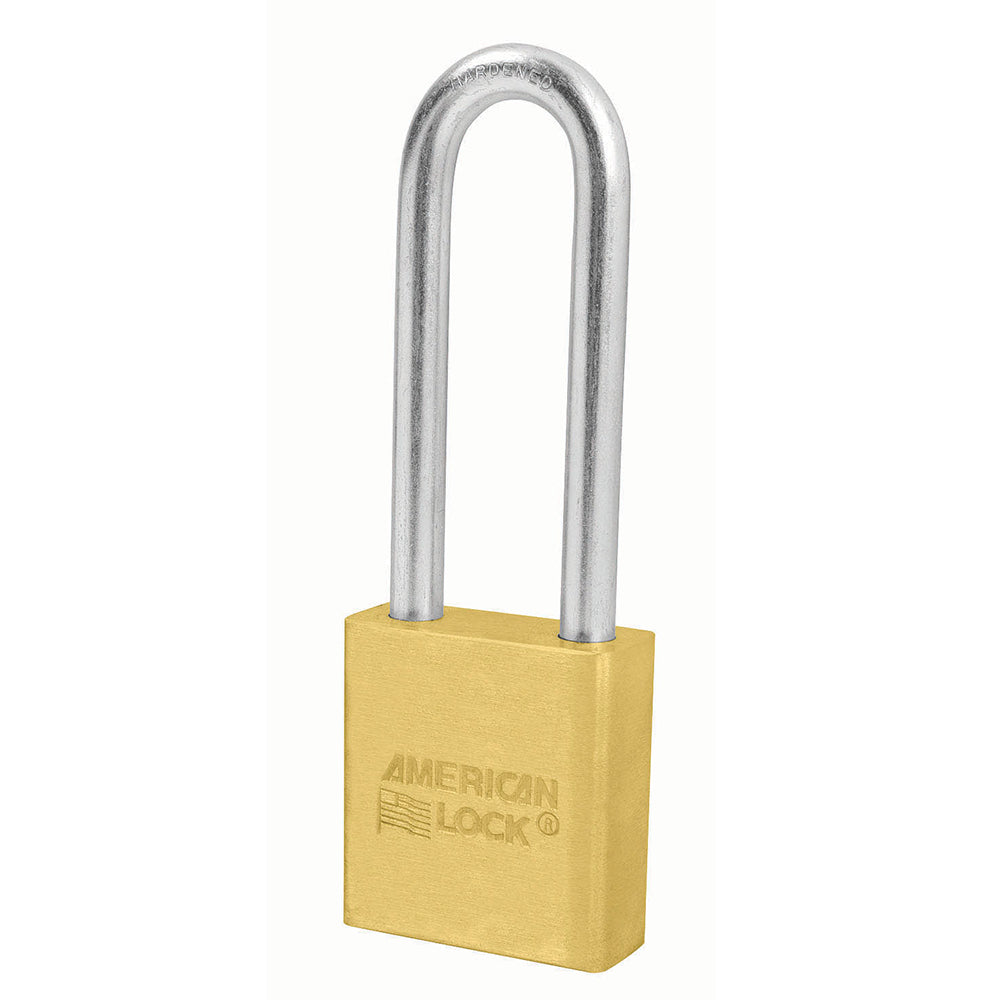 American Lock A22 1-3/4" Solid Brass Padlock with 3" Shackle