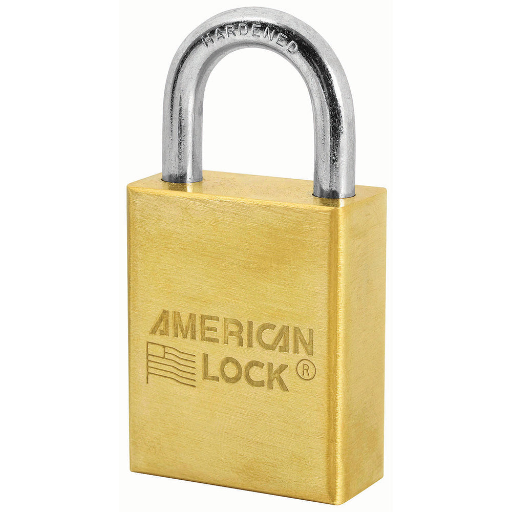 American Lock A40 Solid Brass Padlock 1-1/2" Wide