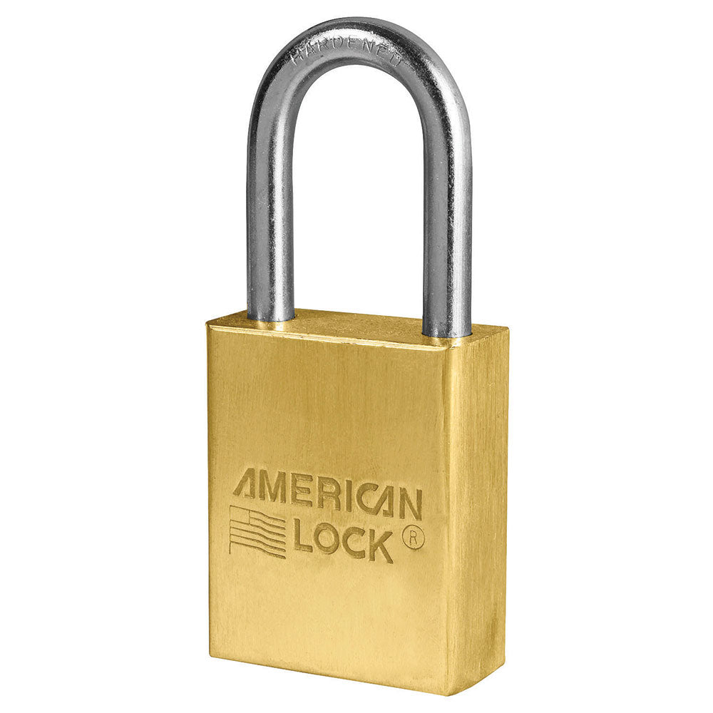 American Lock A41 1-1/2" Solid Brass Padlock with 1-1/2" Shackle