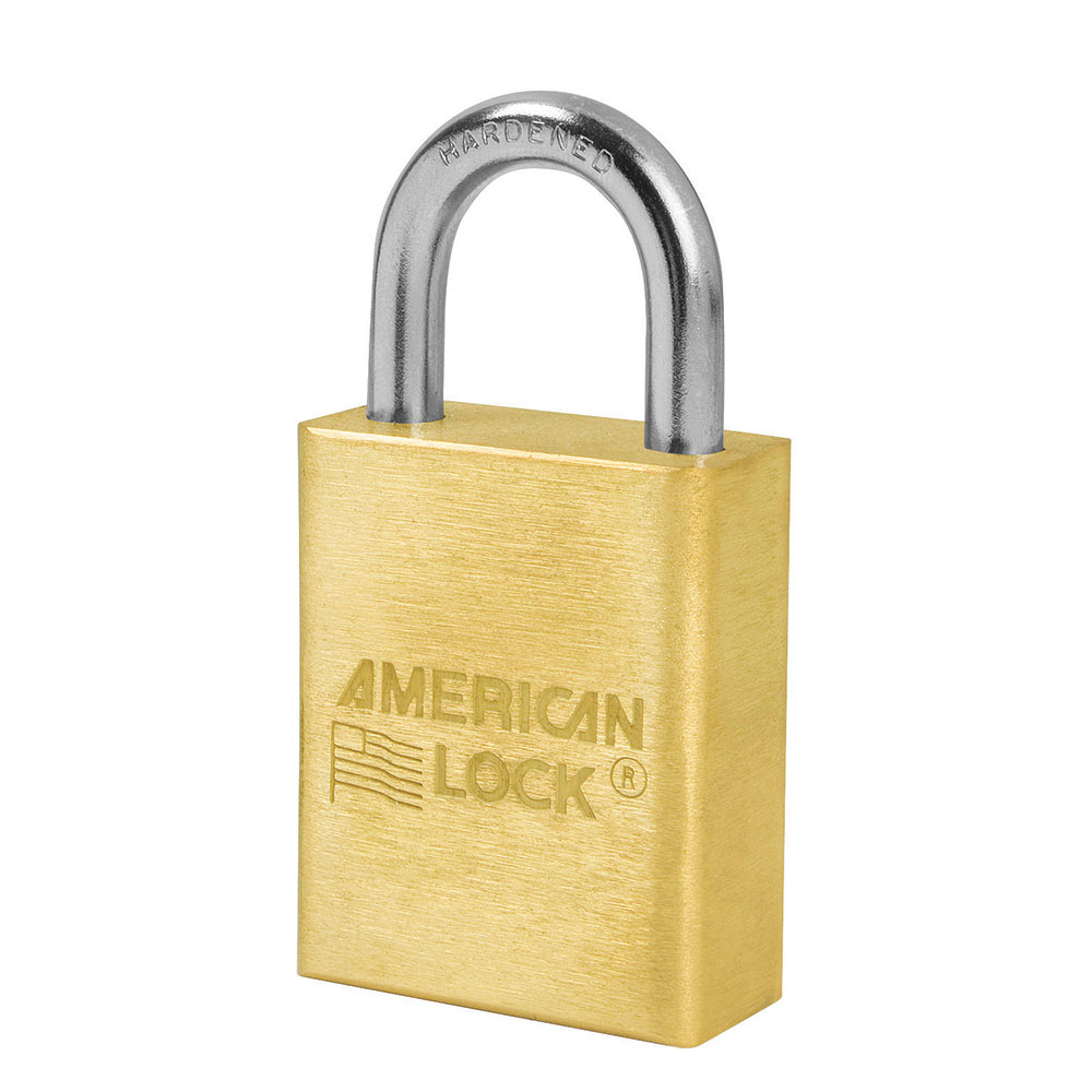 American Lock A5530 Solid Brass Padlock 1-1/2" Wide